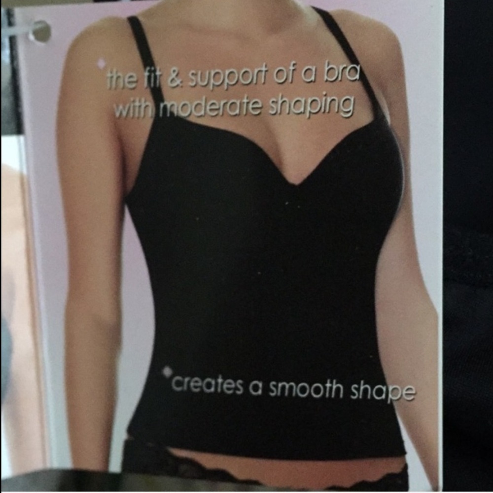 NWT F.I.T. Rene Rofe black body shaping camisole